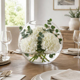Clear Glass Bubble Vase Flower Fish Bowls