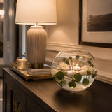Clear Glass Bubble Vase Flower Fish Bowls