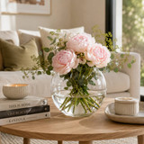 Clear Glass Bubble Vase Flower Fish Bowls