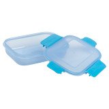 1/3/6x 600ml Airtight Lock Clip Lunch Box