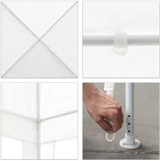 3x3m White Gazebo Garden Marquee