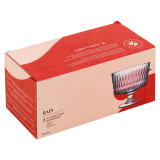 240ml Clear Glass Footed Dessert Bowls