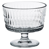 240ml Clear Glass Footed Dessert Bowls