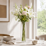 Tall Decorative Glass Flower Vase