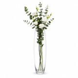Tall Decorative Glass Flower Vase