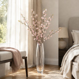 Tall Decorative Glass Flower Vase