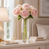 Tall Decorative Glass Flower Vase