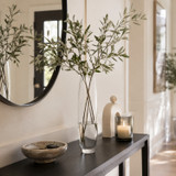 Tall Decorative Glass Flower Vase