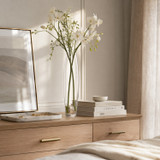 Tall Decorative Glass Flower Vase