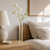 Tall Decorative Glass Flower Vase