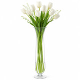 Tall Decorative Glass Flower Vase