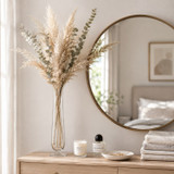 Tall Decorative Glass Flower Vase