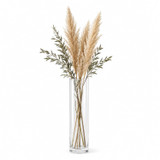 Tall Decorative Glass Flower Vase