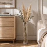Tall Decorative Glass Flower Vase