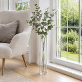 Tall Decorative Glass Flower Vase
