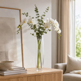 Tall Decorative Glass Flower Vase