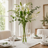 Tall Decorative Glass Flower Vase