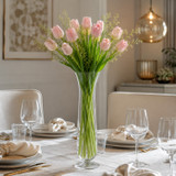 30-65cm Tall Decorative Glass Flower Vase