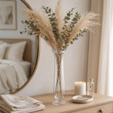 30-65cm Tall Decorative Glass Flower Vase