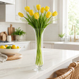 30-65cm Tall Decorative Glass Flower Vase