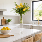 30-65cm Tall Decorative Glass Flower Vase