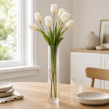 30-65cm Tall Decorative Glass Flower Vase