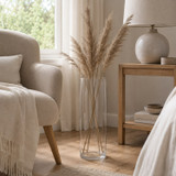 30-65cm Tall Decorative Glass Flower Vase