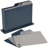 SIAKI 3 Piece Chopping Board Set w/ Storage Holder
