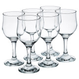 315ml Stemmed Wine Goblet Glasses