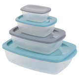 Nesting Food Storage Containers w/ Lids