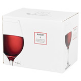 Set of 6 Stemmed Wine Glasses Gift