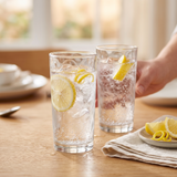 265ml Highball Glasses Honeycomb Design