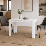 CAMDEN Melamine Dining Table with Chunky Legs