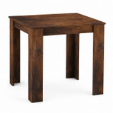CAMDEN Melamine Dining Table with Chunky Legs