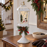 Christmas Lantern 48cm LED Festive Table Decoration