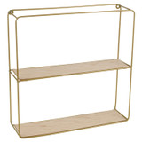 4Pcs Metal Wall Shelves Industrial Wire Design