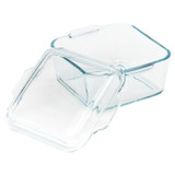 1L Glass Casserole Dish with Lid