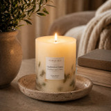1.5L Scented Pillar Candle with Ribbon Bow