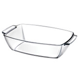 4.42L Deep Rectangular Glass Casserole Dish