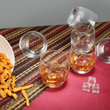 340ml Barrel Whisky Tumbler Glasses Dishwasher Safe