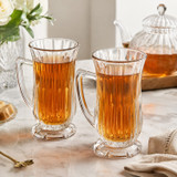155ml Crystallin Glass Tea Mugs