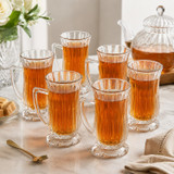 155ml Crystallin Glass Tea Mugs