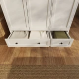 3 Door 4 Drawer Shaker Wardrobe with Hanging Rail