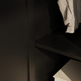 3 Door 4 Drawer Shaker Wardrobe with Hanging Rail