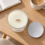 24oz 100 hour Scented Wax Candle Glass Jar Metal Lid