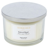 24oz 100 hour Scented Wax Candle Glass Jar Metal Lid