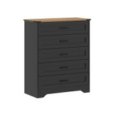 Freestanding Panelled Chest of Drawers
