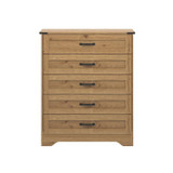 Freestanding Panelled Chest of Drawers