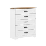 Freestanding Panelled Chest of Drawers