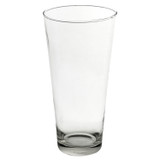Tall Decorative Clear Glass Flower Vase
